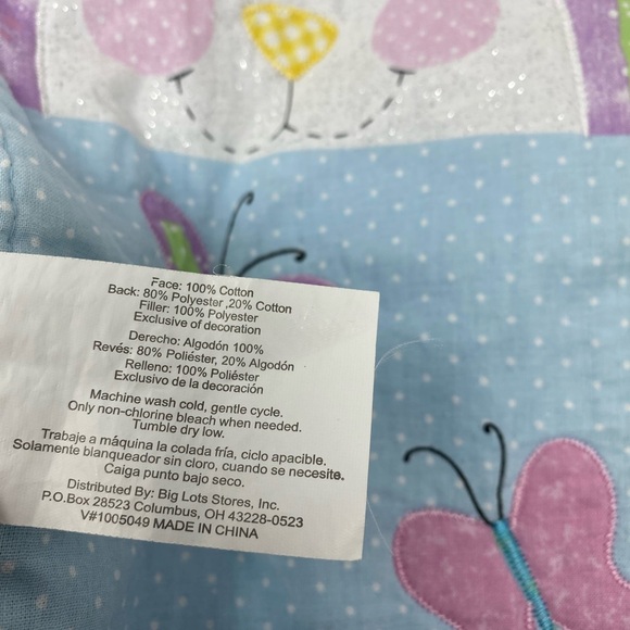 Colorful Spring Bunny Table Runner/Tapestry - Picture 5 of 5